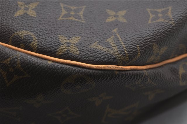 Authentic Louis Vuitton Monogram Sac Polochon 2Way Boston Bag M41222 LV 7067E