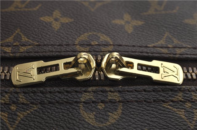 Authentic Louis Vuitton Monogram Sac Polochon 2Way Boston Bag M41222 LV 7067E