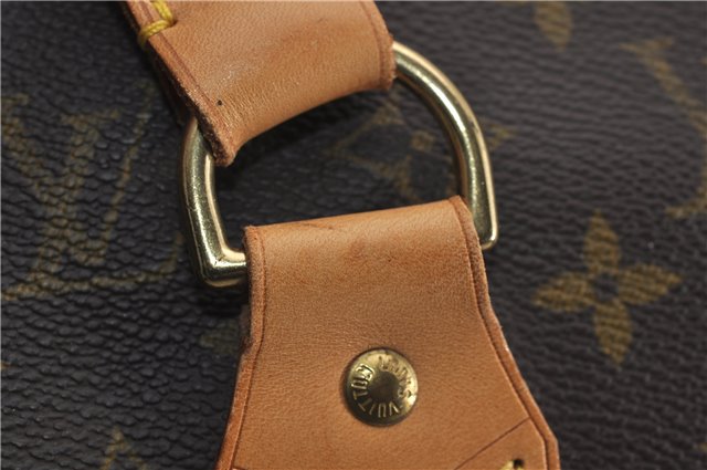 Authentic Louis Vuitton Monogram Sac Polochon 2Way Boston Bag M41222 LV 7067E