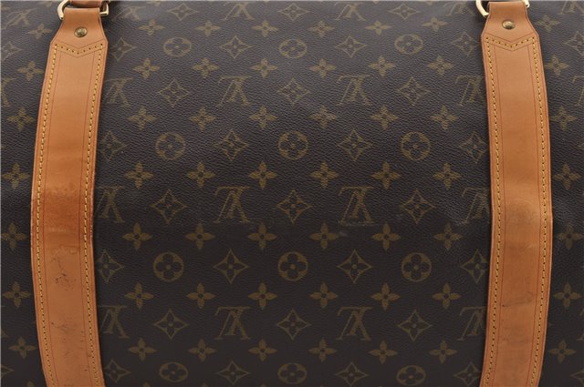 Authentic Louis Vuitton Monogram Sac Polochon 2Way Boston Bag M41222 LV 7067E