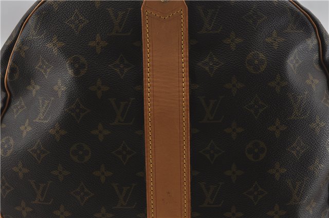 Authentic Louis Vuitton Monogram Sac Polochon 2Way Boston Bag M41222 LV 7067E