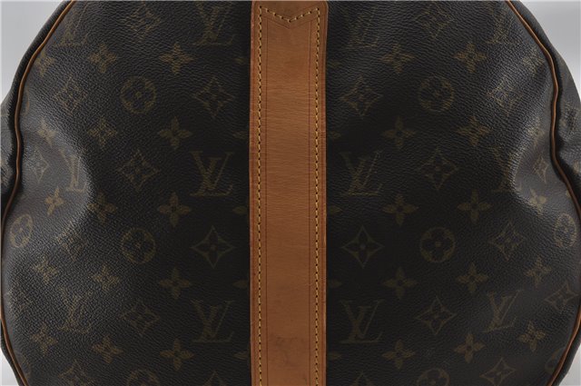Authentic Louis Vuitton Monogram Sac Polochon 2Way Boston Bag M41222 LV 7067E