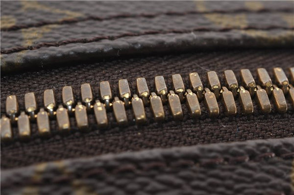 Authentic Louis Vuitton Monogram Sac Polochon 2Way Boston Bag M41222 LV 7067E