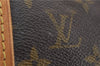 Authentic Louis Vuitton Monogram Sac Polochon 2Way Boston Bag M41222 LV 7067E