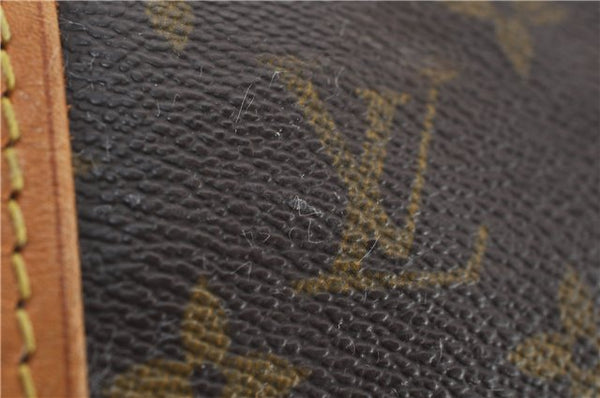 Authentic Louis Vuitton Monogram Sac Polochon 2Way Boston Bag M41222 LV 7067E