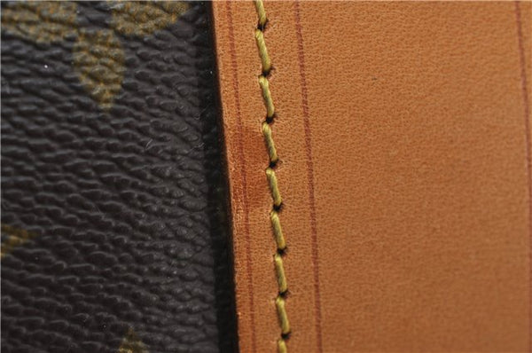 Authentic Louis Vuitton Monogram Sac Polochon 2Way Boston Bag M41222 LV 7067E