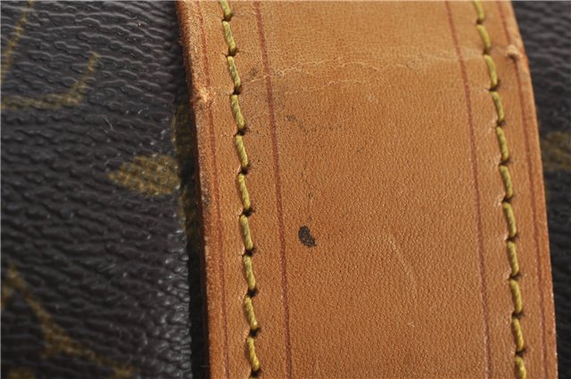 Authentic Louis Vuitton Monogram Sac Polochon 2Way Boston Bag M41222 LV 7067E