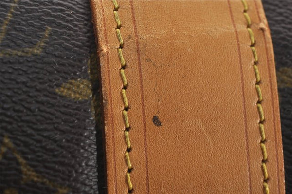 Authentic Louis Vuitton Monogram Sac Polochon 2Way Boston Bag M41222 LV 7067E