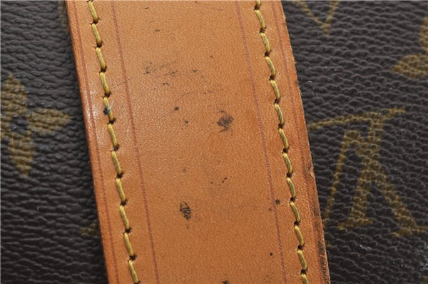 Authentic Louis Vuitton Monogram Sac Polochon 2Way Boston Bag M41222 LV 7067E