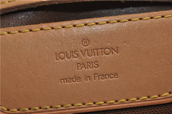 Authentic Louis Vuitton Monogram Sac Polochon 2Way Boston Bag M41222 LV 7067E