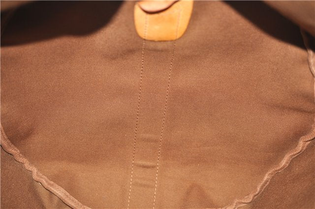 Authentic Louis Vuitton Monogram Sac Polochon 2Way Boston Bag M41222 LV 7067E