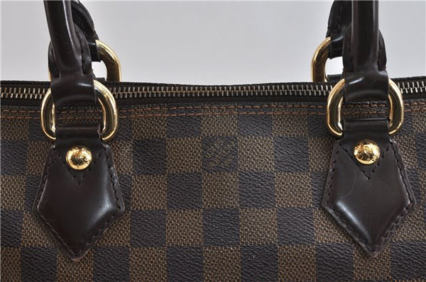 Authentic LOUIS VUITTON Damier Saleya PM Shoulder Tote Bag N51183 LV 7068C