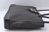 Authentic GUCCI Shoulder Tote Bag Canvas Leather 0021109 Black 7068D
