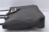 Authentic GUCCI Shoulder Tote Bag Canvas Leather 0021109 Black 7068D