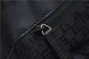 Authentic GUCCI Shoulder Tote Bag Canvas Leather 0021109 Black 7068D