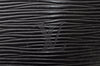 Authentic Louis Vuitton Epi Saint Jacques Poignet Long Shoulder Bag Black 7068I