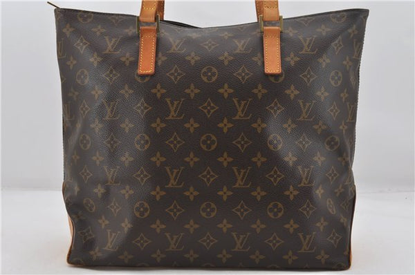 Authentic Louis Vuitton Monogram Cabas Mezzo Shoulder Tote Bag M51151 LV 7069E