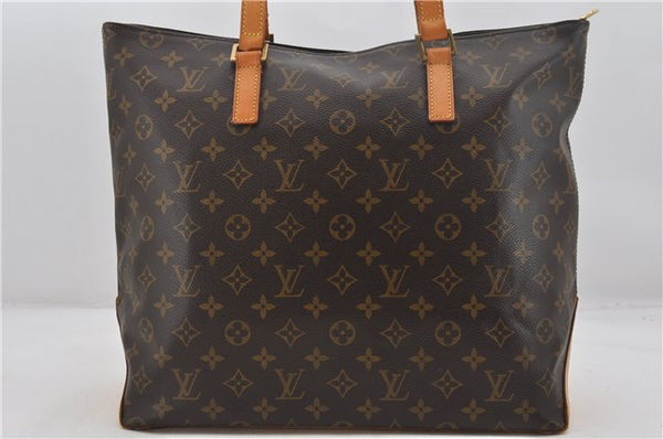 Authentic Louis Vuitton Monogram Cabas Mezzo Shoulder Tote Bag M51151 LV 7069E