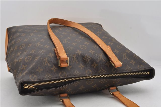 Authentic Louis Vuitton Monogram Cabas Mezzo Shoulder Tote Bag M51151 LV 7069E