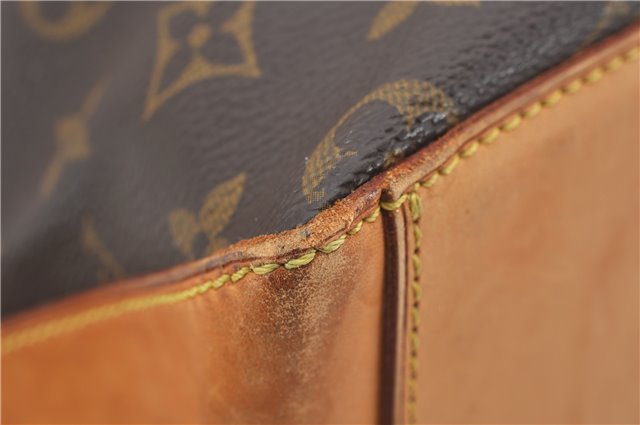 Authentic Louis Vuitton Monogram Cabas Mezzo Shoulder Tote Bag M51151 LV 7069E