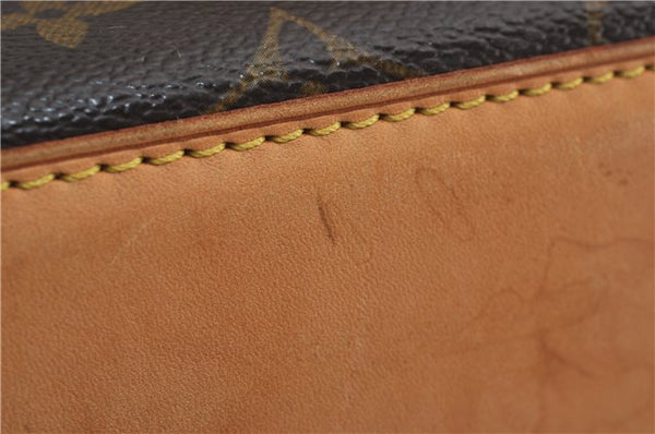 Authentic Louis Vuitton Monogram Cabas Mezzo Shoulder Tote Bag M51151 LV 7069E