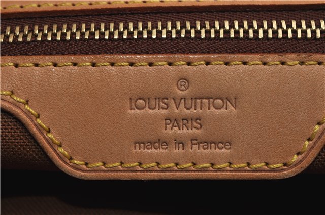 Authentic Louis Vuitton Monogram Cabas Mezzo Shoulder Tote Bag M51151 LV 7069E