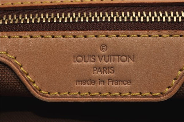 Authentic Louis Vuitton Monogram Cabas Mezzo Shoulder Tote Bag M51151 LV 7069E