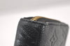 Authentic Louis Vuitton Monogram Empreinte Zippy Wallet Black M61864 LV 7072H