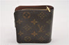 Authentic Louis Vuitton Monogram Compact Zip Bifold Wallet Purse M61667 LV 7075F