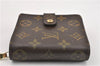 Authentic Louis Vuitton Monogram Compact Zip Bifold Wallet Purse M61667 LV 7075F