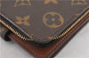 Authentic Louis Vuitton Monogram Compact Zip Bifold Wallet Purse M61667 LV 7075F