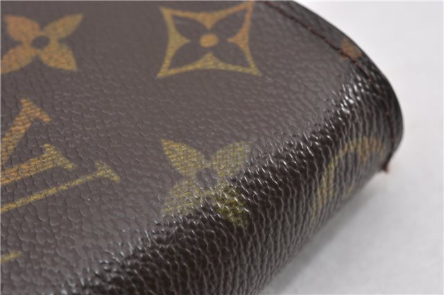 Authentic Louis Vuitton Monogram Compact Zip Bifold Wallet Purse M61667 LV 7075F