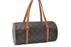 Authentic Louis Vuitton Monogram Papillon 30 Hand Bag M51385 LV 7076D