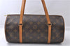 Authentic Louis Vuitton Monogram Papillon 30 Hand Bag M51385 LV 7076D