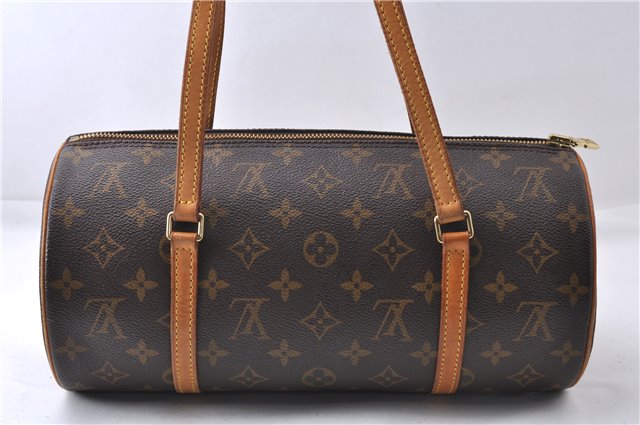 Authentic Louis Vuitton Monogram Papillon 30 Hand Bag M51385 LV 7076D