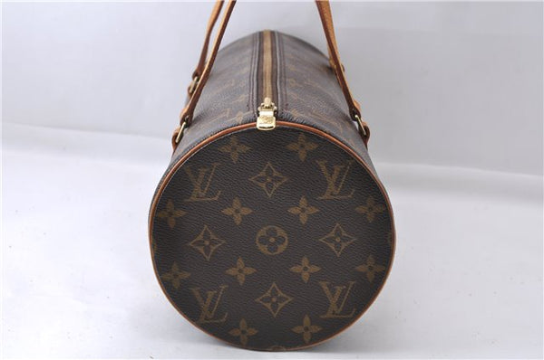 Authentic Louis Vuitton Monogram Papillon 30 Hand Bag M51385 LV 7076D