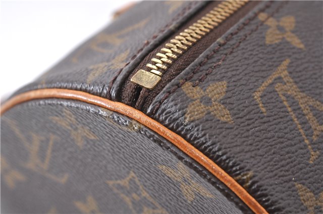 Authentic Louis Vuitton Monogram Papillon 30 Hand Bag M51385 LV 7076D