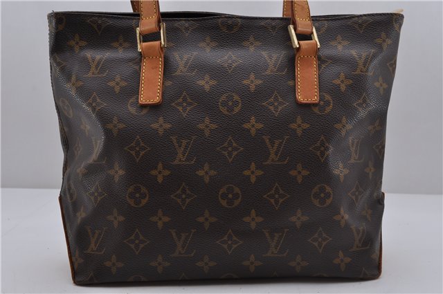 Authentic Louis Vuitton Monogram Cabas Piano Tote Bag M51148 LV 7077D
