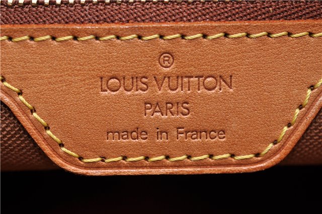 Authentic Louis Vuitton Monogram Cabas Piano Tote Bag M51148 LV 7077D