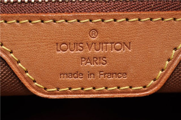 Authentic Louis Vuitton Monogram Cabas Piano Tote Bag M51148 LV 7077D