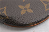 Authentic Louis Vuitton Monogram Porte Monnaie Rond Coin Purse M61926 LV 7078F