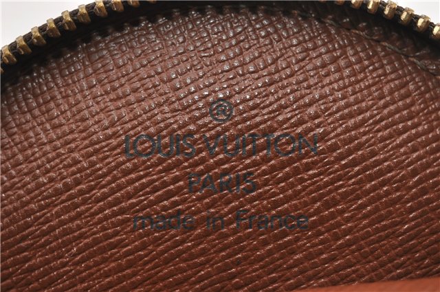 Authentic Louis Vuitton Monogram Porte Monnaie Rond Coin Purse M61926 LV 7078F