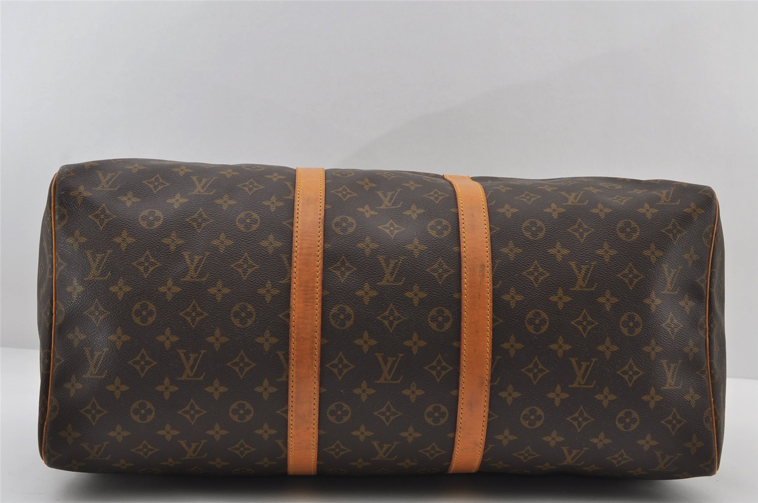 Authentic Louis Vuitton Monogram Keepall 55 Travel Boston Bag M41424 LV 7078I