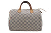 Authentic Louis Vuitton Damier Azur Speedy30 Hand Boston Bag N41533 LV 7080D