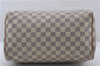 Authentic Louis Vuitton Damier Azur Speedy30 Hand Boston Bag N41533 LV 7080D