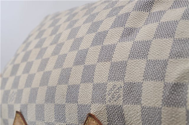Authentic Louis Vuitton Damier Azur Speedy30 Hand Boston Bag N41533 LV 7080D