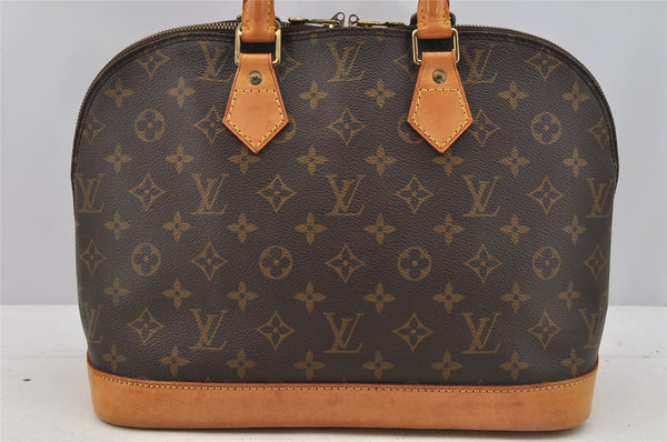 Authentic Louis Vuitton Monogram Alma Hand Bag Purse M51130 LV 7080I