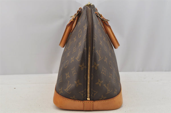Authentic Louis Vuitton Monogram Alma Hand Bag Purse M51130 LV 7080I