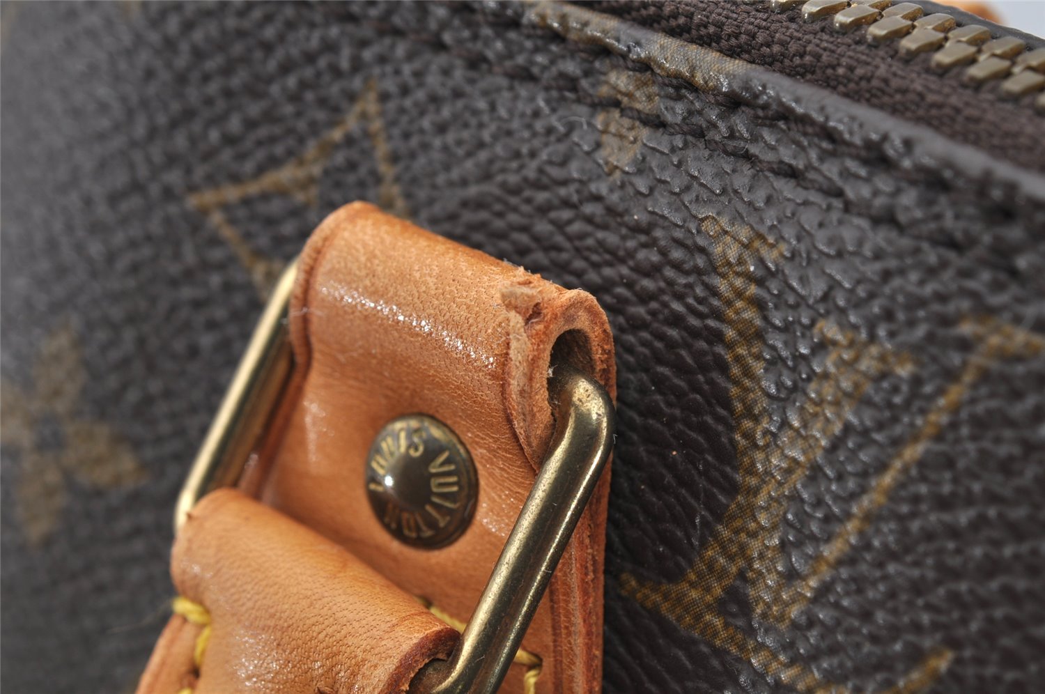 Authentic Louis Vuitton Monogram Alma Hand Bag Purse M51130 LV 7080I