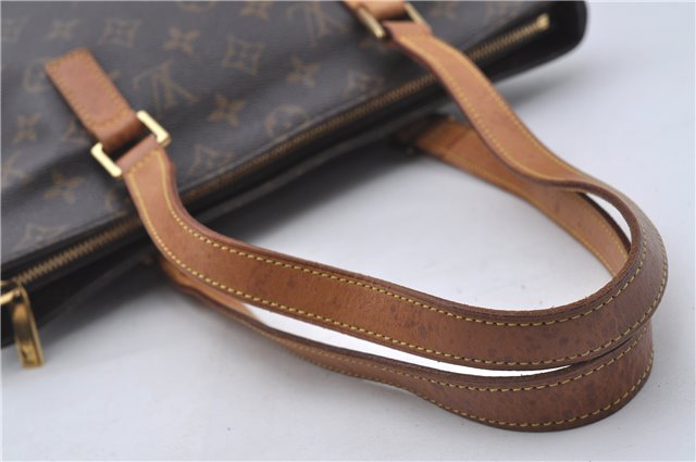 Authentic Louis Vuitton Monogram Cabas Piano Tote Bag M51148 LV 7081D